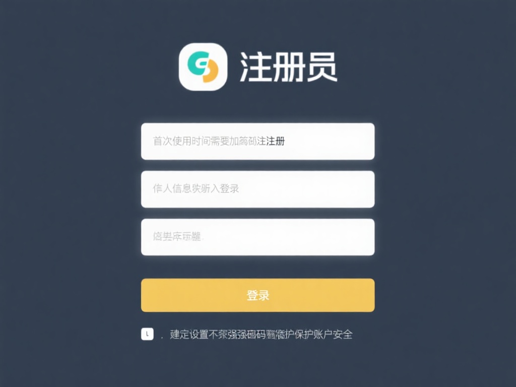 注册与登录：首次使用时需要完成简单的注册流程，填写